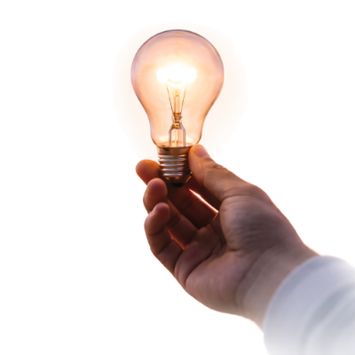 Abstracte visual voor IT-advies en automatisering